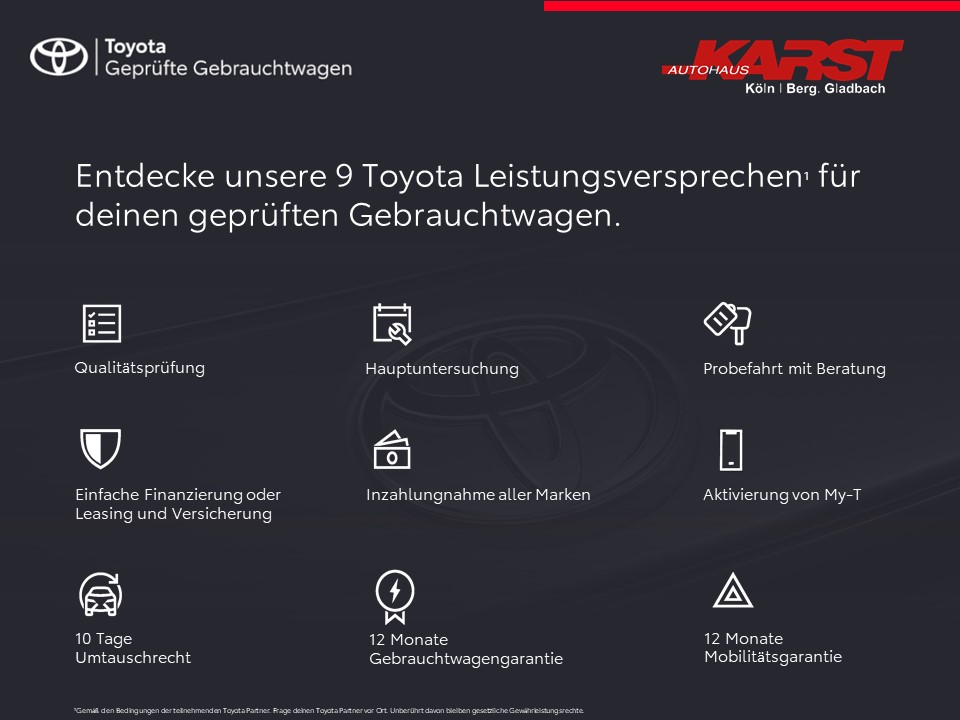 Foto 1 - Yaris 1.5 l Hybrid Teamplayer incl. Comfort-Paket, mysticschwarz mica