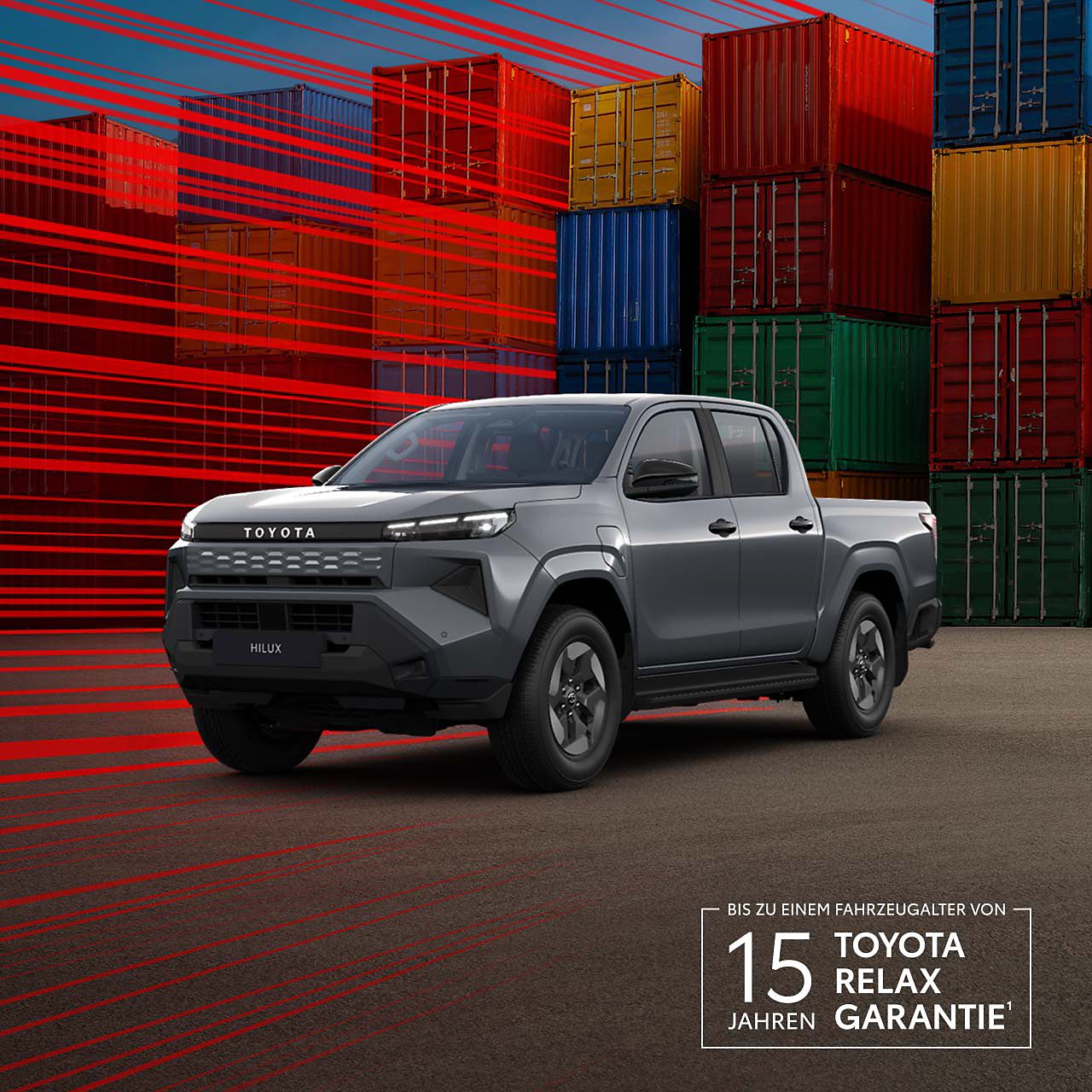 Angebot Teaser Hilux vollelektrisch
